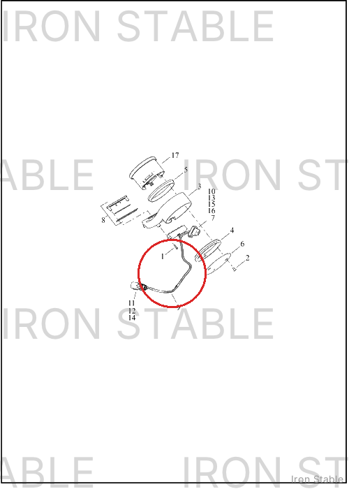 Harley-Davidson Wire Harness, Instrument