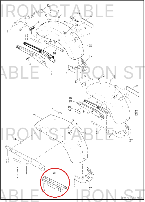 Harley-Davidson Wire Channel