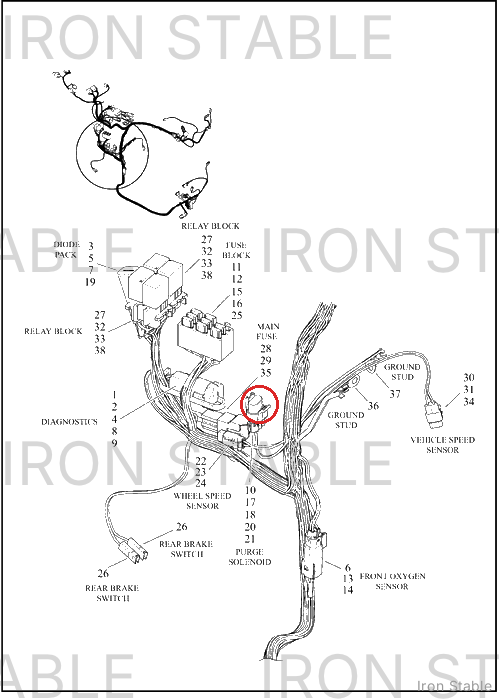 Harley-Davidson Terminal, Male, 6.0 Sq Mm