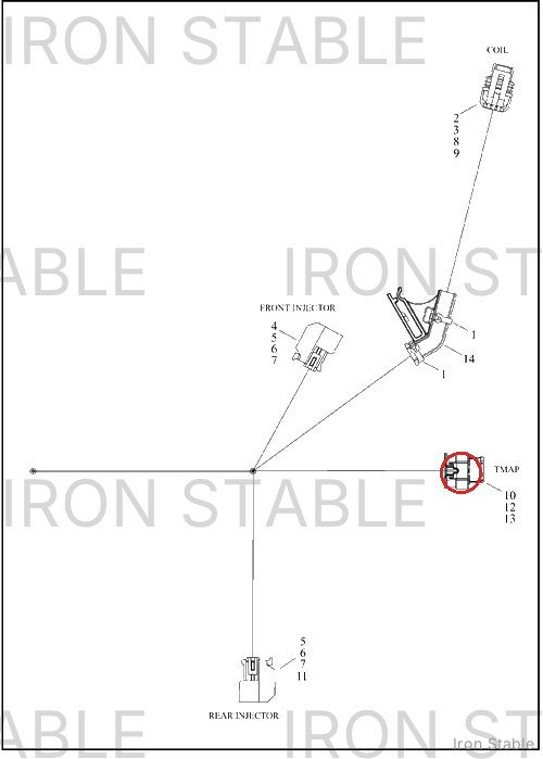 Harley-Davidson Seal, Conn/Term, X