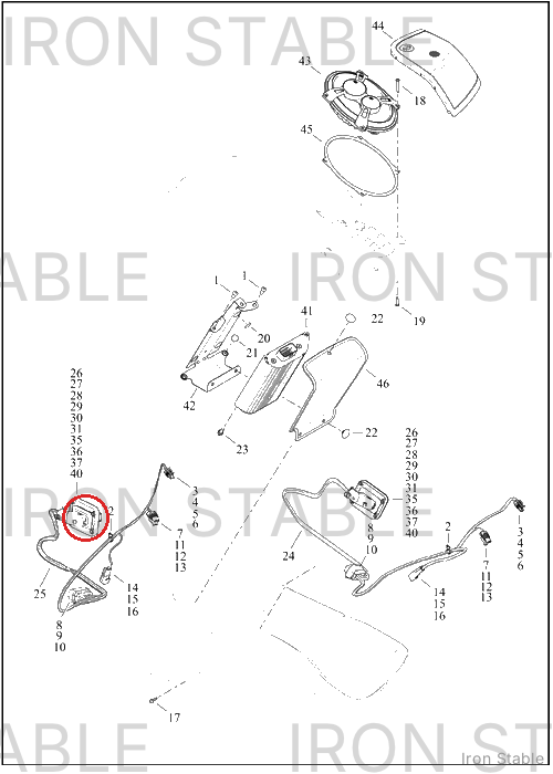 Harley-Davidson Terminal, 1.5mm Pin, 16 Awg, Silv