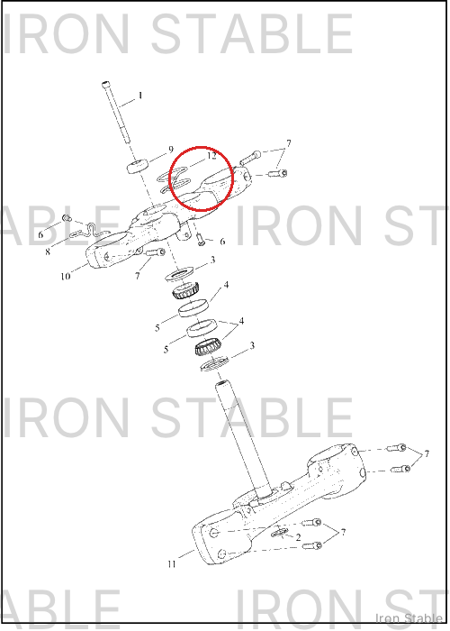 Harley-Davidson Guide, Wire, Fr Steering