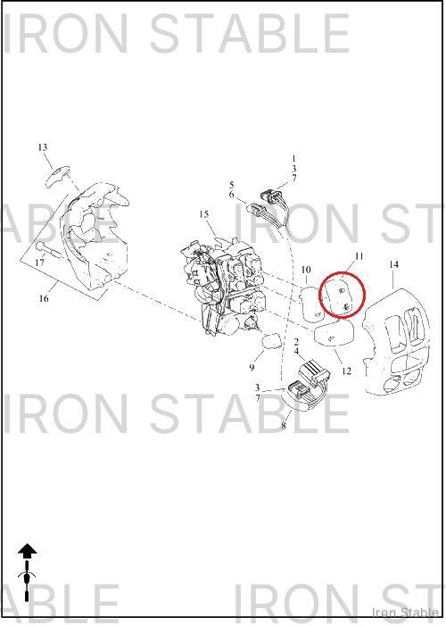 Harley-Davidson Harness, Wire, Lh-Cont Jmpr