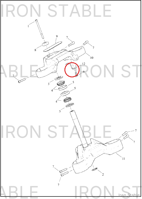 Harley-Davidson Guide, Wire, Fr Steering