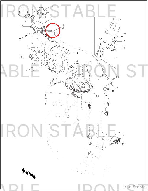 Harley-Davidson Connector, 2 Way, Rcpt Assembly