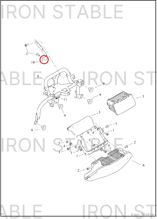 Harley-Davidson Elec Misc Component, Ground, Braided