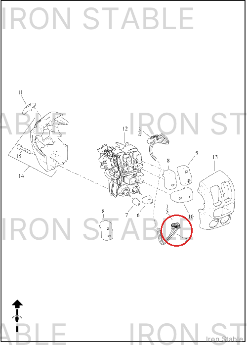 Harley-Davidson Harness, Wire, Cont Jmpr, Lh, Oe