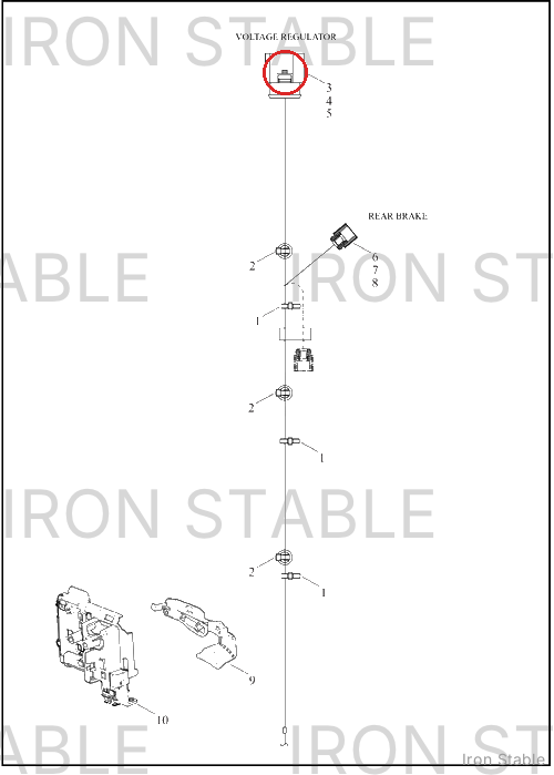 Harley-Davidson Connector, 2-Way, Socket