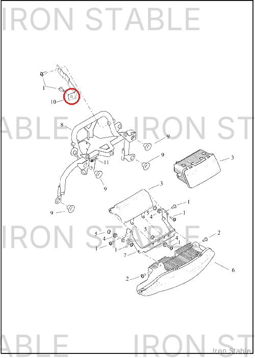Harley-Davidson Elec Misc Component, Ground, Braided