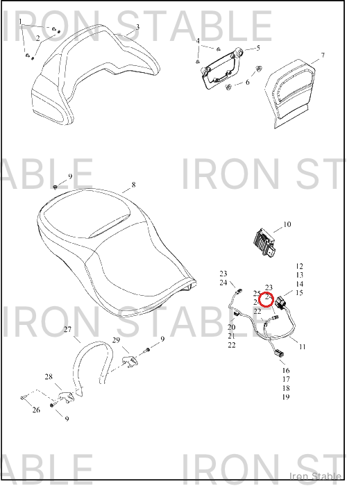 Harley-Davidson Connector, 2-Way Pin