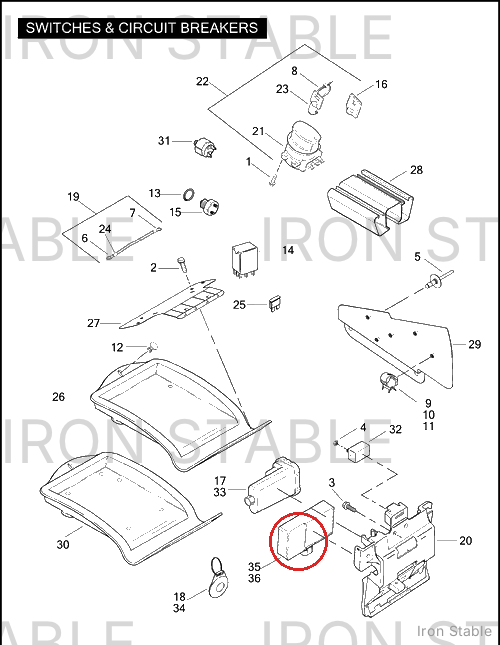 Harley-Davidson Battery, Siren, Sec System