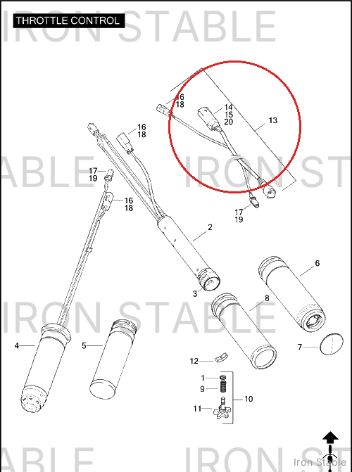 Harley-Davidson Jumper Harness, Thrtl-By-Wire