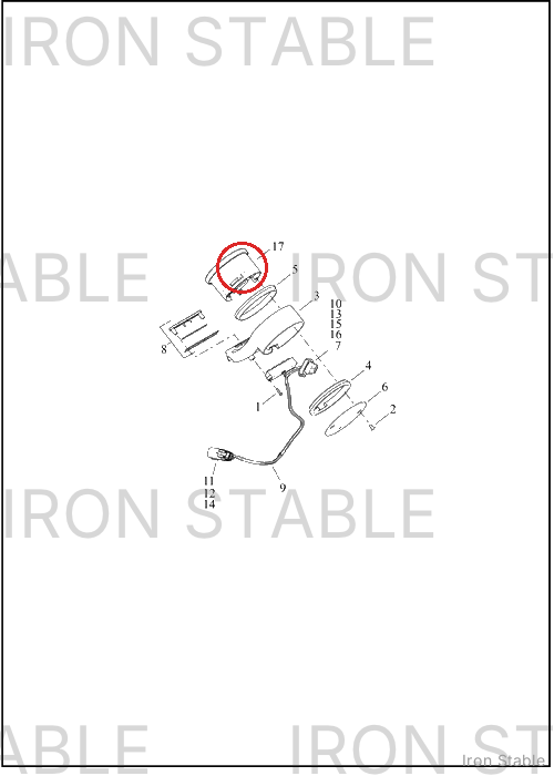 Harley-Davidson Speedo, 4/Dual/Calib, S-S