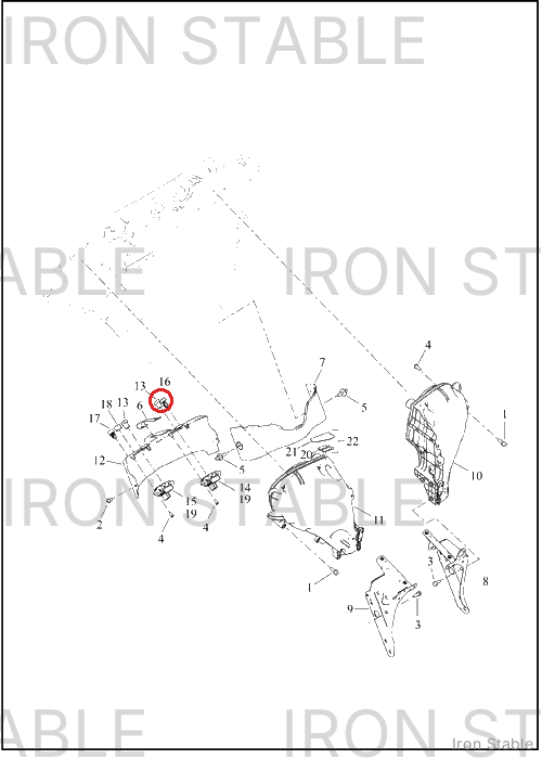 Harley-Davidson Dash Panel, Sld