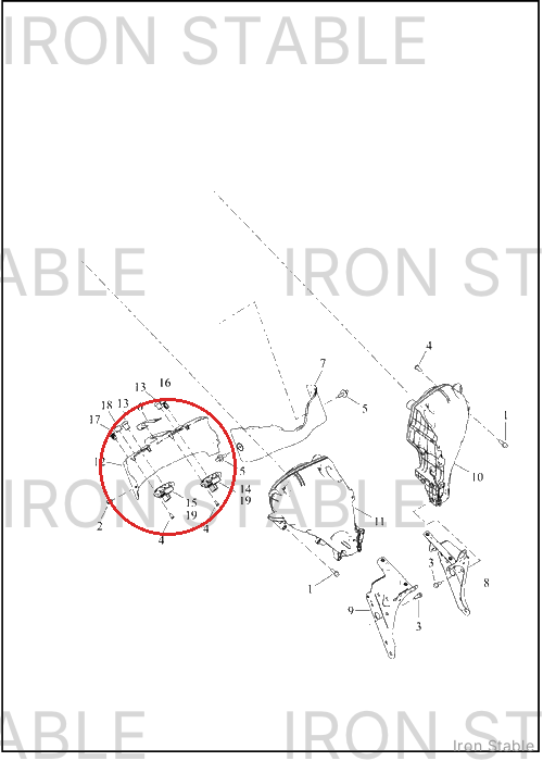 Harley-Davidson Dash Panel, Sld