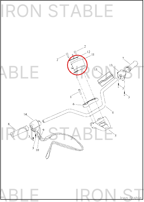 Harley-Davidson Instr Cluster, Mph