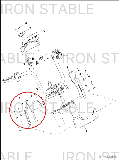 Harley-Davidson Instr, Cluster/Speedo, X