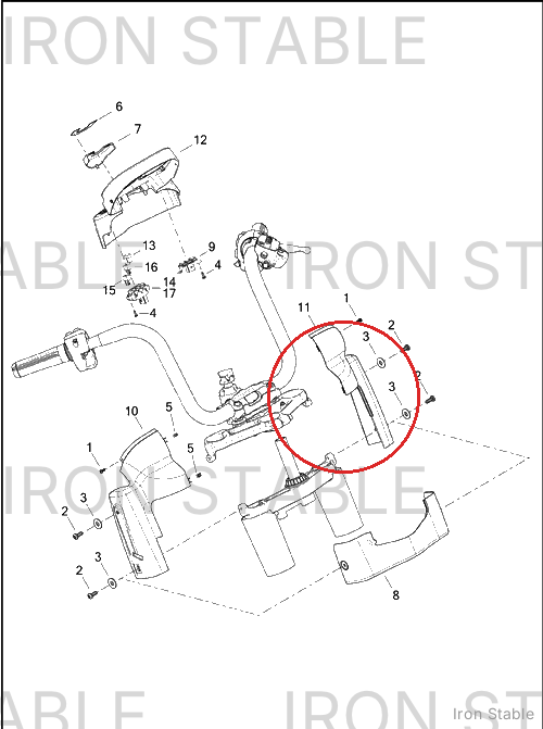 Harley-Davidson Instr, Cluster/Speedo, X