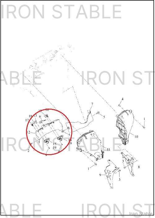 Harley-Davidson Dash Panel, Sld