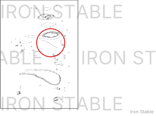 Harley-Davidson Console, Tank, Top Plate, Scchrm
