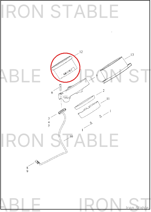Harley-Davidson Instr, Clstr, 4, Dual, Calbr