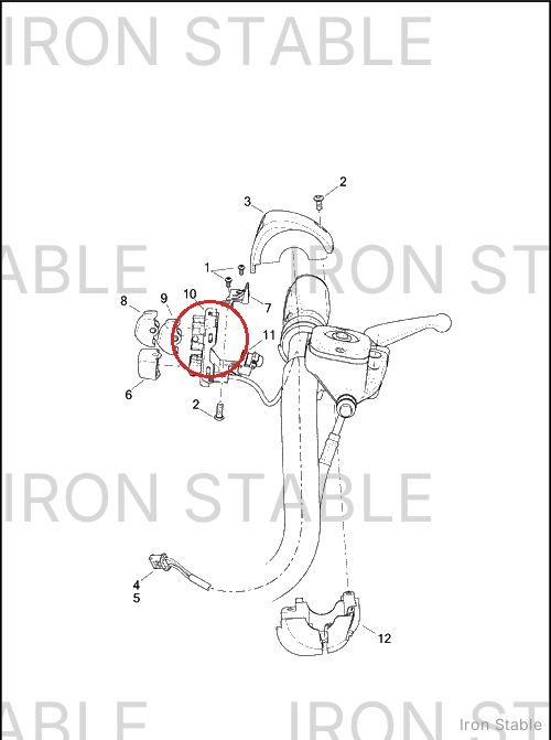 Harley-Davidson Hand Cont/Swgr, X