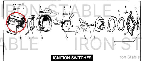 Harley-Davidson Ign Switch Assembly