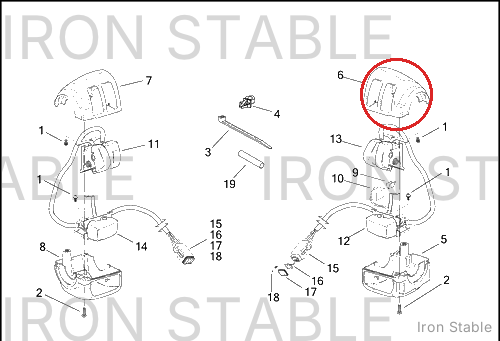 Harley-Davidson Housing, Switch, Rh, Upr/Black