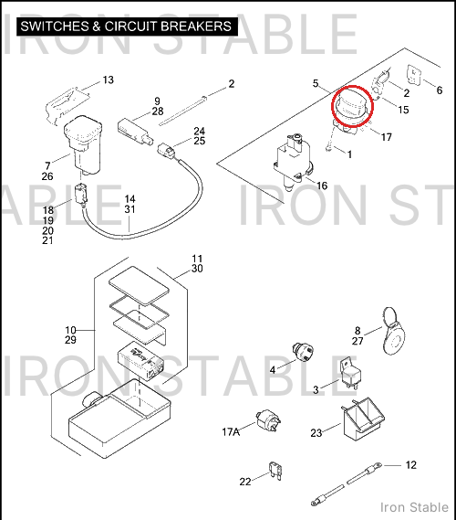 Harley-Davidson Ign Switch, W/Cvo Logo