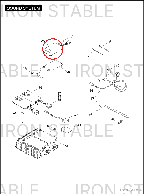 Harley-Davidson Module, I-Pod