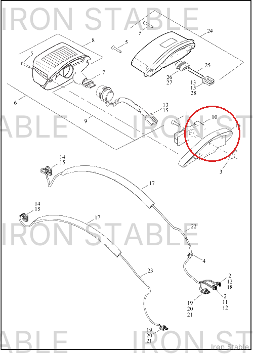 Harley-Davidson Base, T-Lite, Chrome