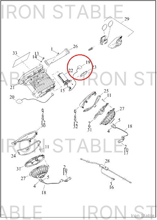 Harley-Davidson Antenna, Xm