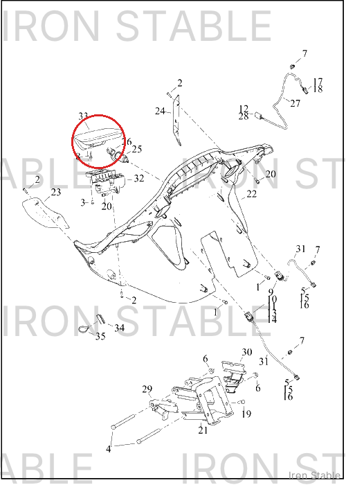 Harley-Davidson Stor Compt, Media, Door Assembly, Lh, 