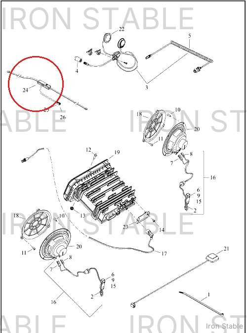 Harley-Davidson Antenna, Hidden
