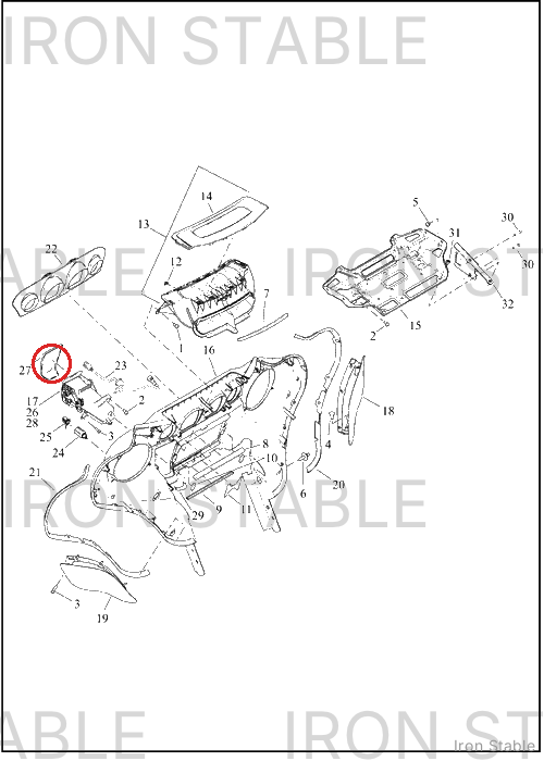 Harley-Davidson Stor Compt, Media, Door, Fairing, 