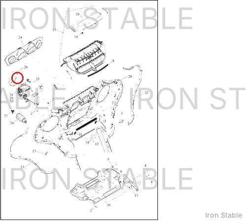 Harley-Davidson Stor Compt, Media, Door, Fairing, 