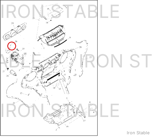 Harley-Davidson Stor Compt, Media, Door, Fairing, 