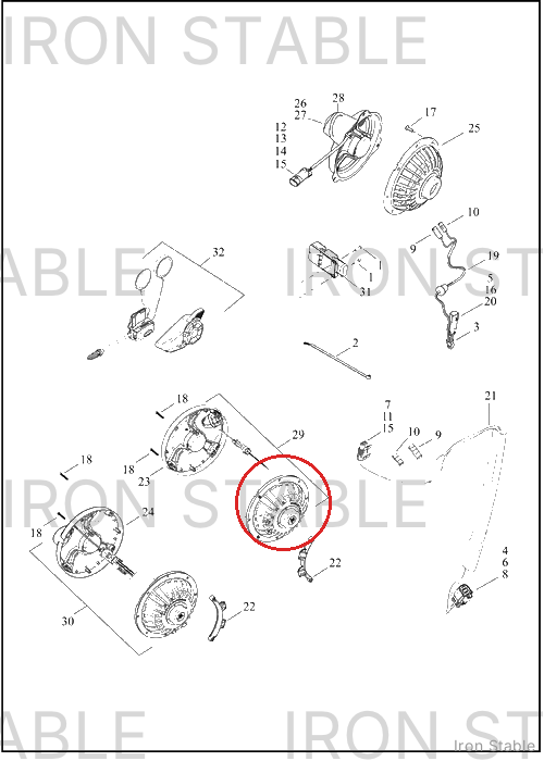 Harley-Davidson Speaker, Aud Sys, X