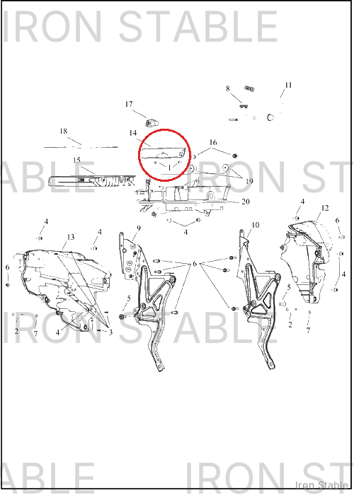 Harley-Davidson Stor Compt, Media, Cosmetic Door