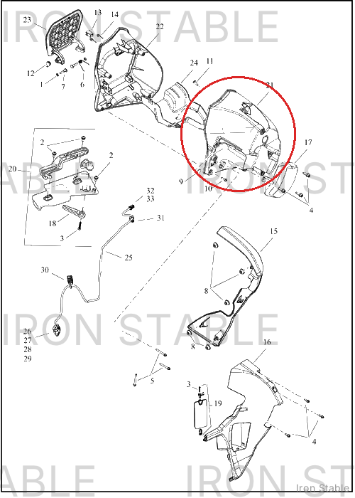 Harley-Davidson Stor Compt, Media, Lh