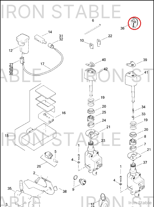 Harley-Davidson Fob/Key Assembly