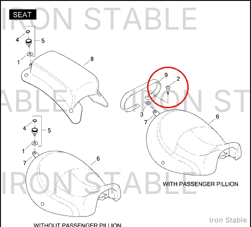 Harley-Davidson Screw, X