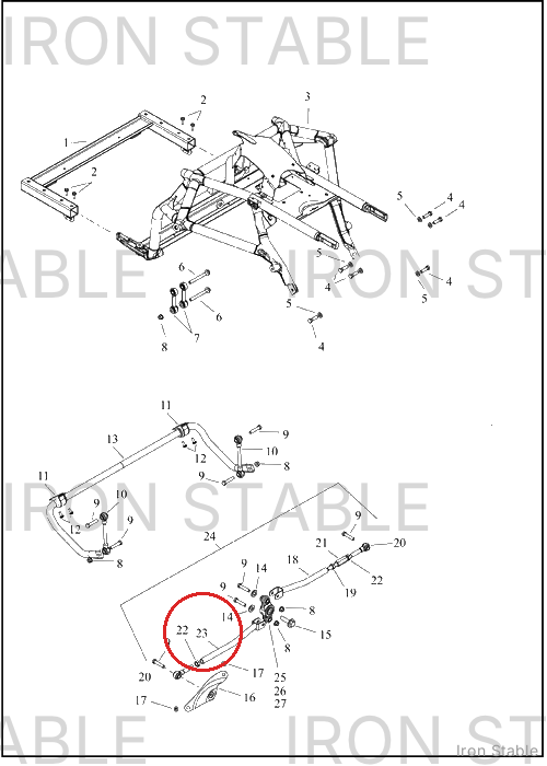 Harley-Davidson Frame, Trike Rr, Watts Link