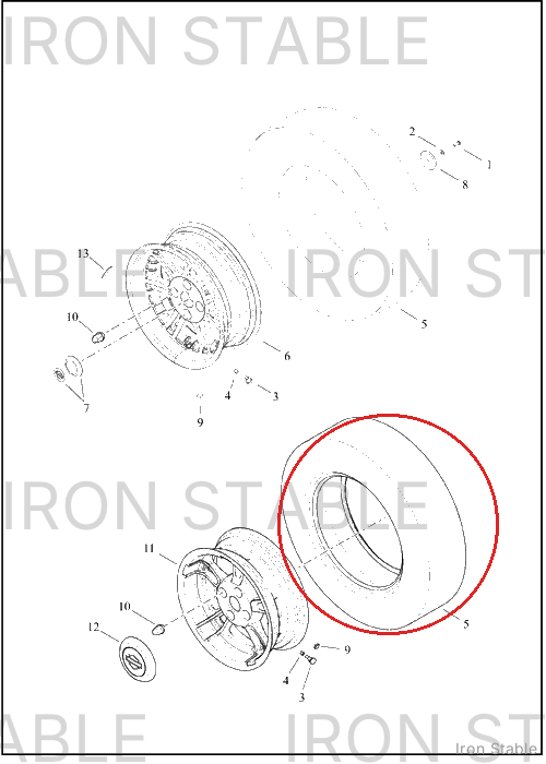 Harley-Davidson Tire, Rr, P205/65r15 92t, Signatu