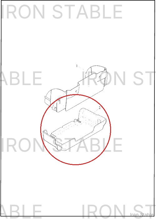 Harley-Davidson Trunk Liner, Btm
