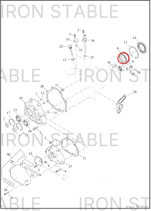 Harley-Davidson Ball Bearing, Single Row