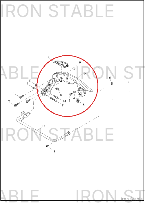Harley-Davidson Sub-Assembly, S-Bag, Rh, Sld