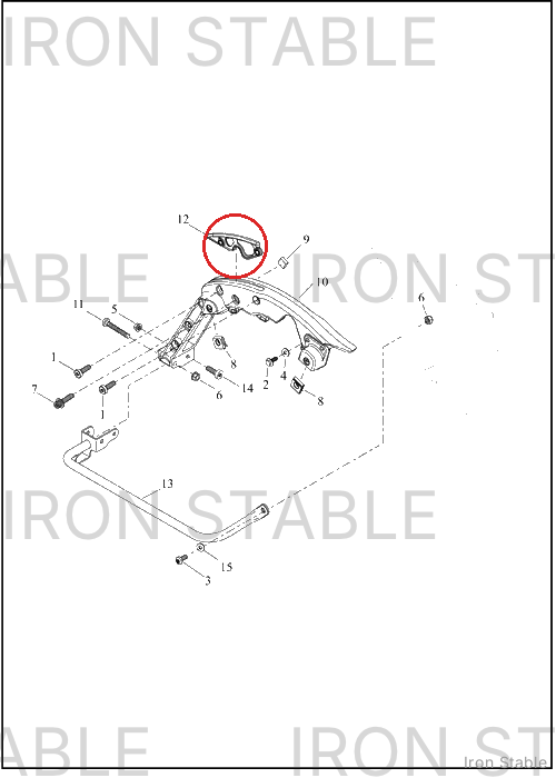 Harley-Davidson Sub-Assembly, S-Bag, Sprt, Insert Ass