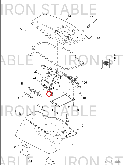 Harley-Davidson Lockset