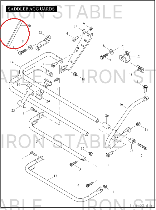 Harley-Davidson Moulding, Rubber
